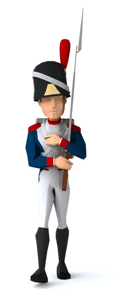 Polygonal Napoleons grenadier — Stockfoto