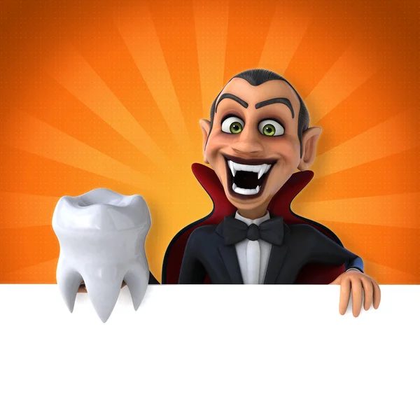 Funny cartoon Vampire — Stock Photo, Image