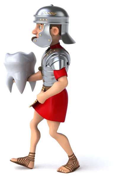 Cartoon Roman soldier — Stock Photo, Image