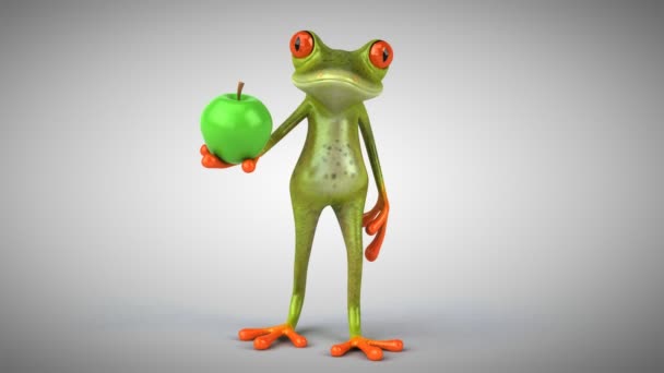 재미 있는 만화 개구리 — 비디오