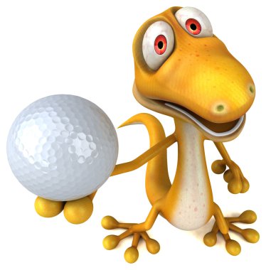 Eğlenceli çizgi film kertenkele