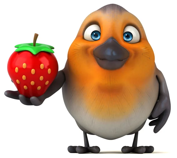 Fun cartoon bird — Stock Photo, Image