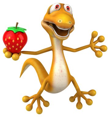 Eğlenceli çizgi film kertenkele