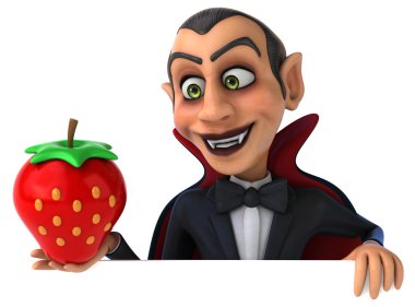 komik karikatür vampir