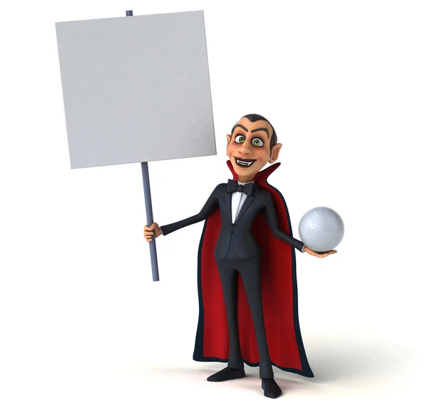 Funny cartoon Vampire — Stock Photo, Image