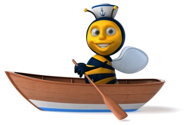 Eğlenceli çizgi film arı