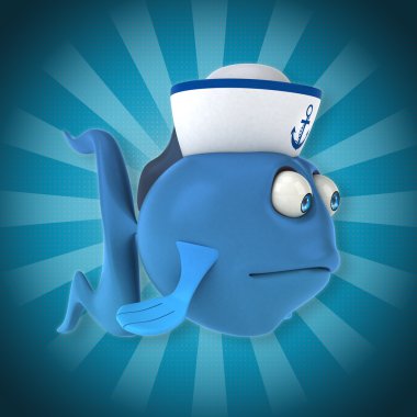 eğlenceli çizgi film balık