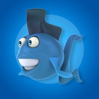 eğlenceli çizgi film balık