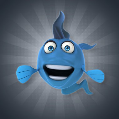 eğlenceli çizgi film balık