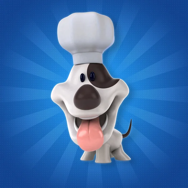 Fun cartoon dog — Stock Photo, Image