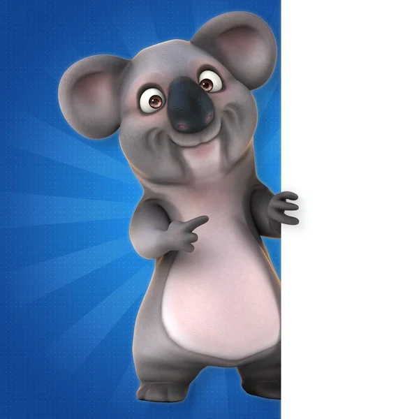 Divertido desenho animado koala — Fotografia de Stock