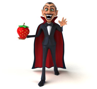 Eğlenceli çizgi film Vampire