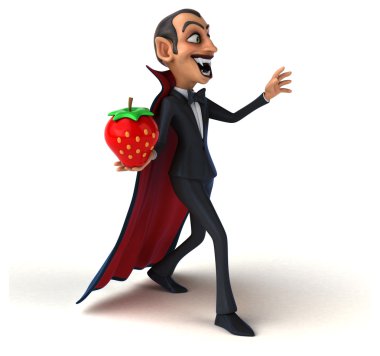 Eğlenceli çizgi film Vampire