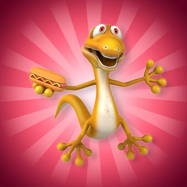 Eğlenceli çizgi film kertenkele