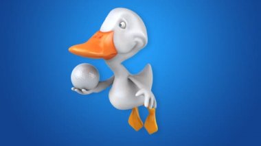 komik karikatür ördek 