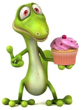 Eğlenceli çizgi film kertenkele