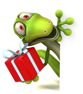 Eğlenceli çizgi film kertenkele