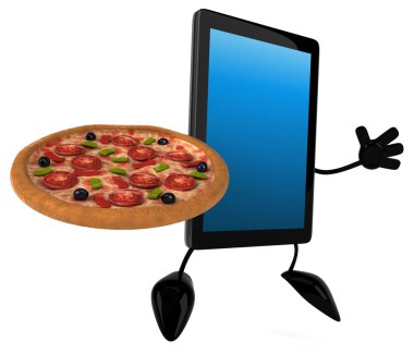 Eğlenceli çizgi film tablet