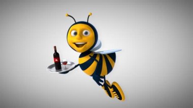 Eğlenceli çizgi film arı