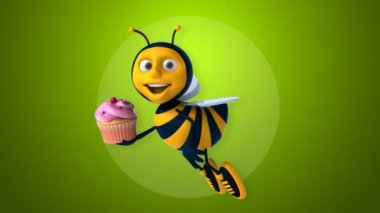 Eğlenceli çizgi film arı