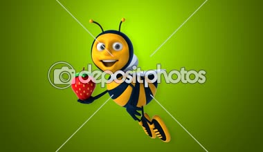 Eğlenceli çizgi film arı