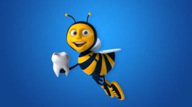 Eğlenceli çizgi film arı