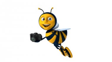 Eğlenceli çizgi film arı