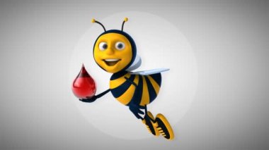 Eğlenceli çizgi film arı