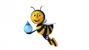 Eğlenceli çizgi film arı