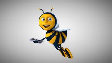 Eğlenceli çizgi film arı