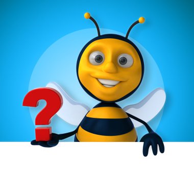 Eğlenceli çizgi film arı