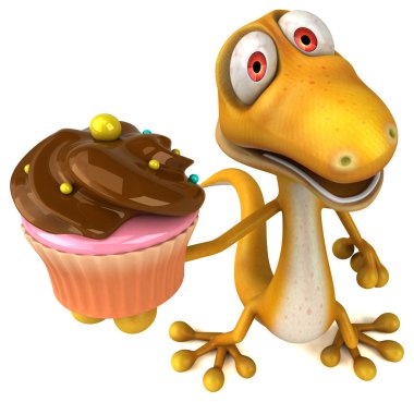 Eğlenceli çizgi film kertenkele