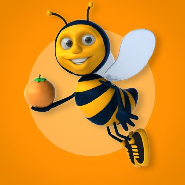 Eğlenceli çizgi film arı