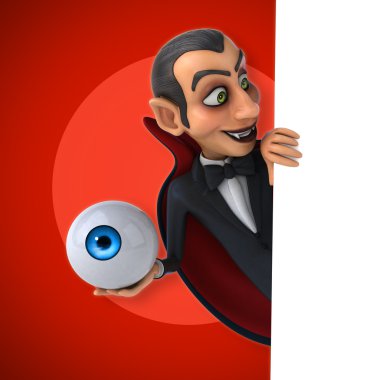 komik karikatür vampir