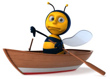 Eğlenceli çizgi film arı