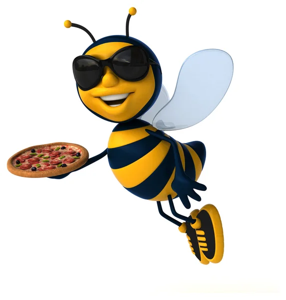 Fun мультфільму Бджола — стокове фото