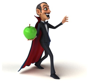 Eğlenceli çizgi film Vampire