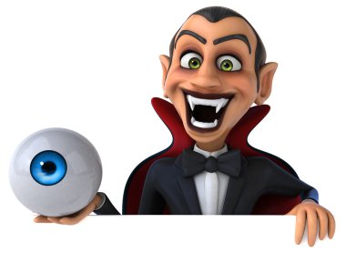 Eğlenceli çizgi film Vampire