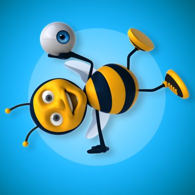 Eğlenceli çizgi film arı