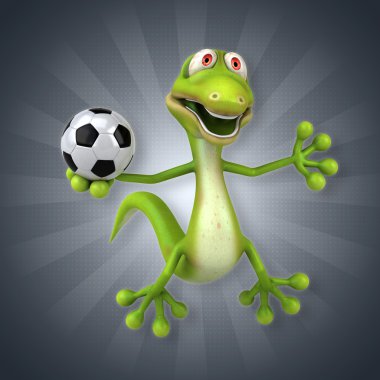 Eğlenceli çizgi film kertenkele