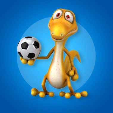 Eğlenceli çizgi film kertenkele