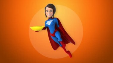 çizgi film süper kadın