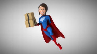 çizgi film süper kadın