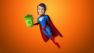 çizgi film süper kadın