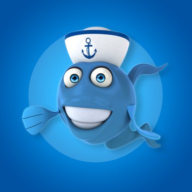 eğlenceli çizgi film balık