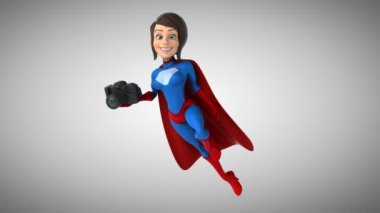 çizgi film süper kadın