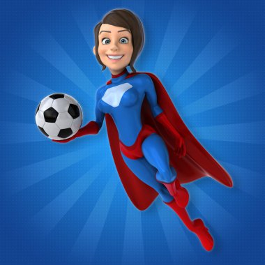 çizgi film süper kadın