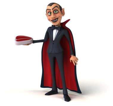 Eğlenceli çizgi film Vampire