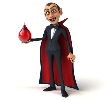 Eğlenceli çizgi film Vampire