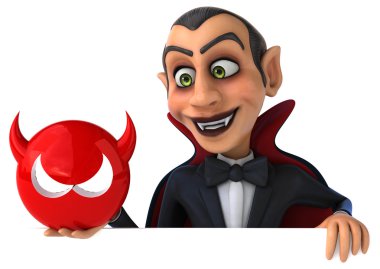 Eğlenceli çizgi film Vampire